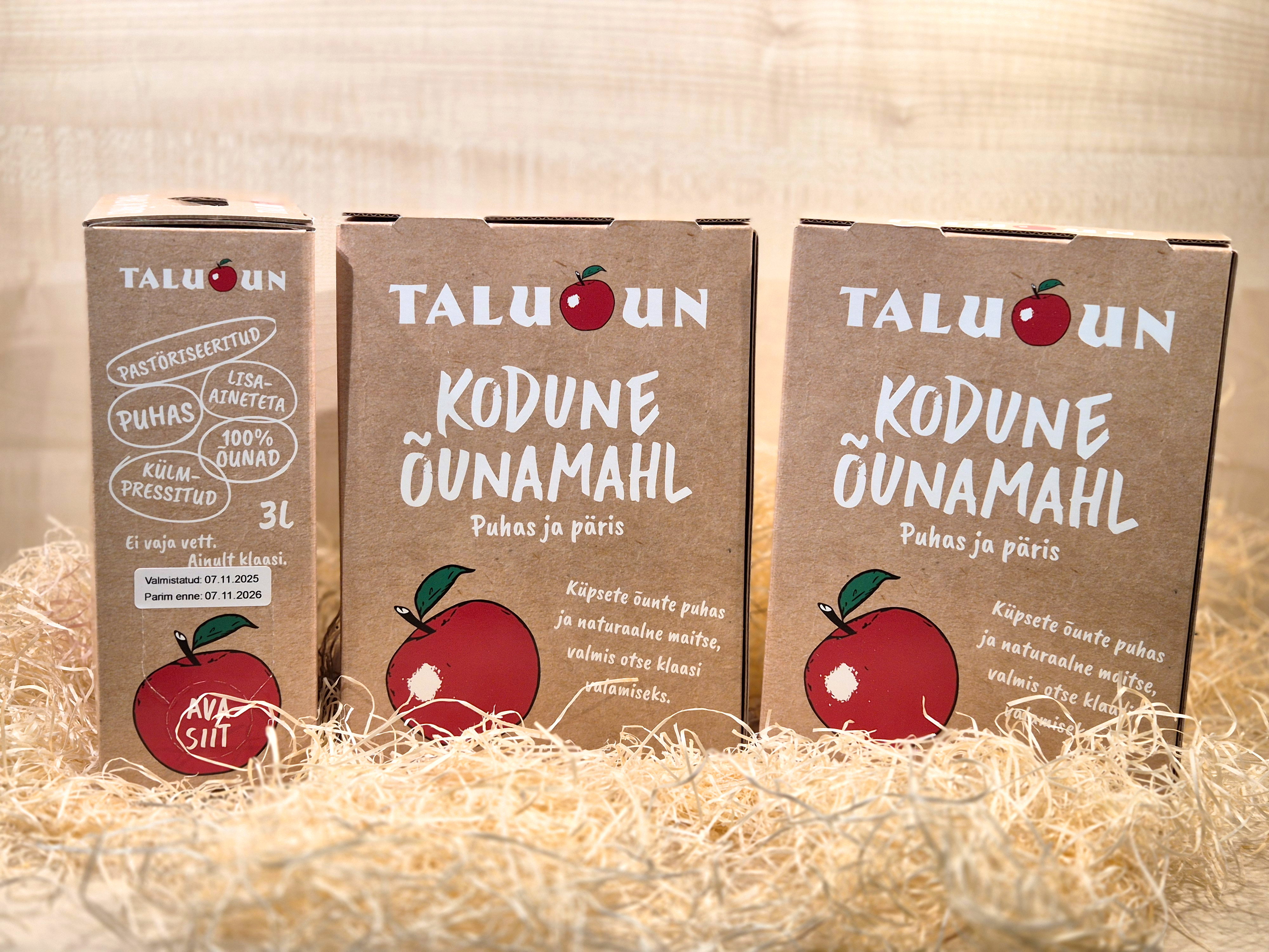 Taluõun kodune õunamahl